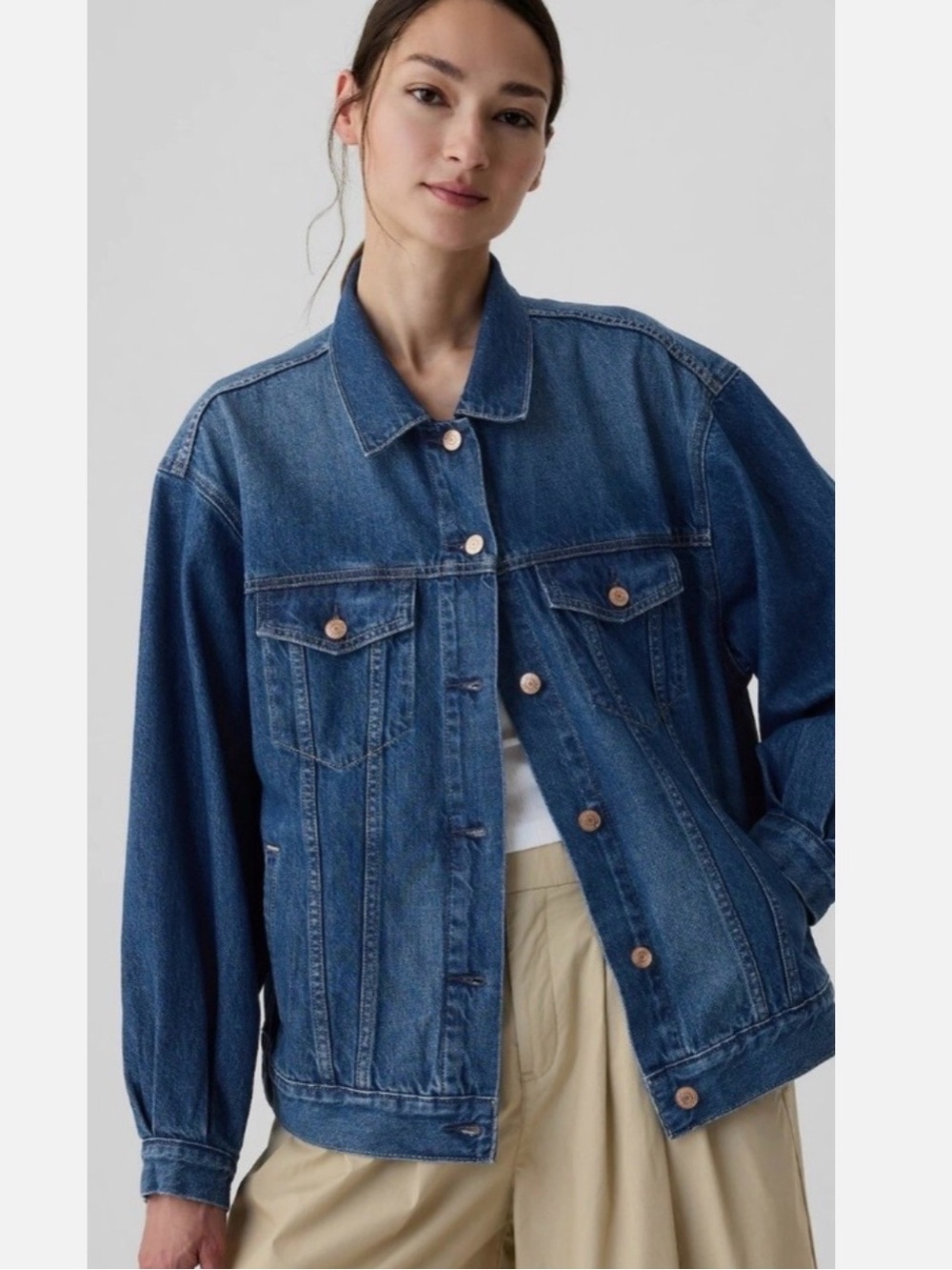 Gap x Doen Jean Jacket. Size S